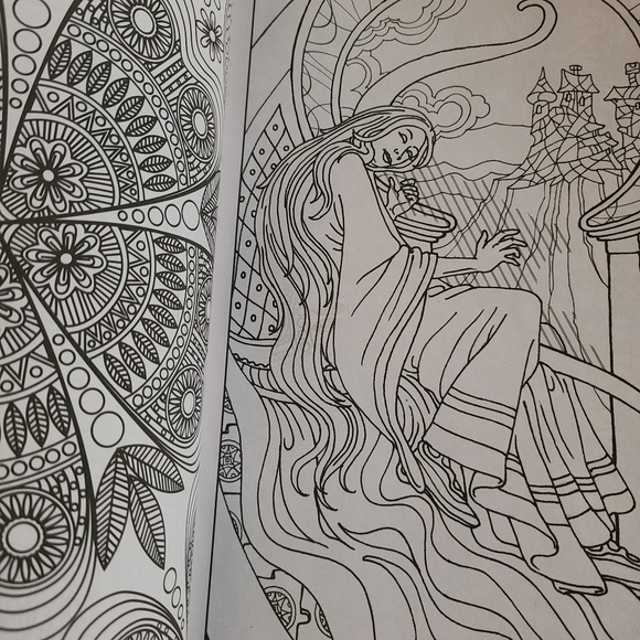 Simple Adult Coloring Books - Picture 3 of 13